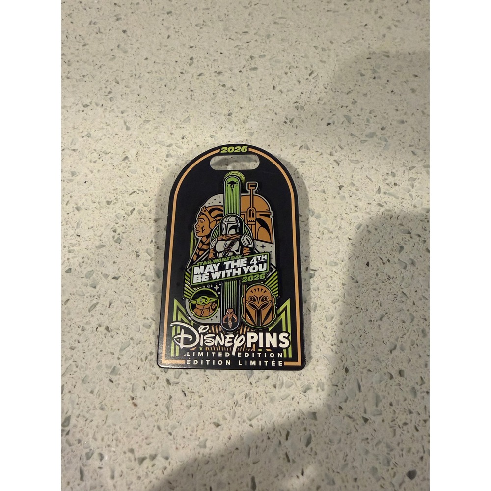 Star Wars Day 2026 May the 4th Limited Edition 5000 Mini Jumbo Pin